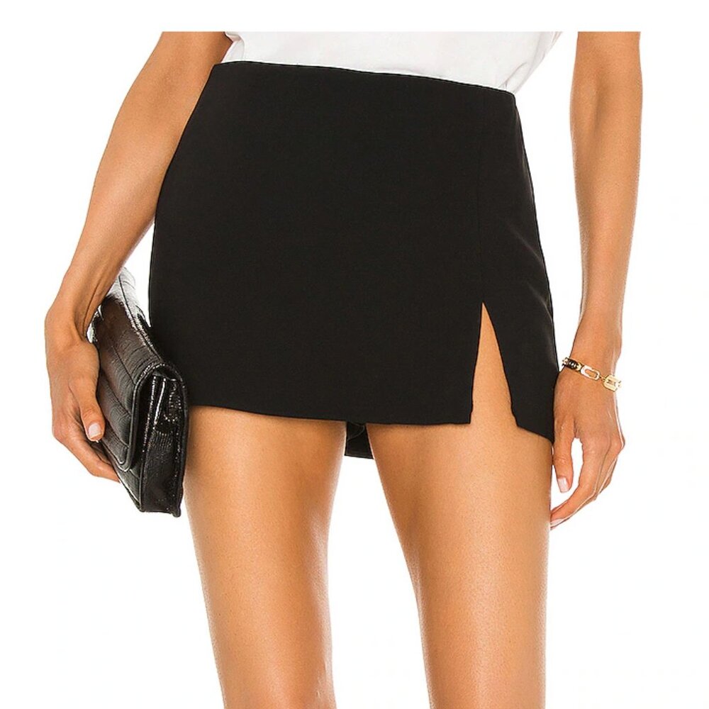 Amanda Uprichard Dale Skort in Black Size Medium